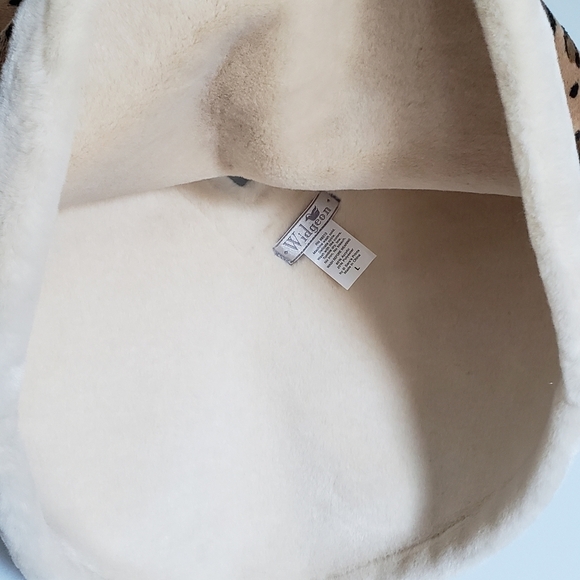 Widgeon Faux Fur Leopard Cheetah Poncho Girls L - Picture 7 of 8